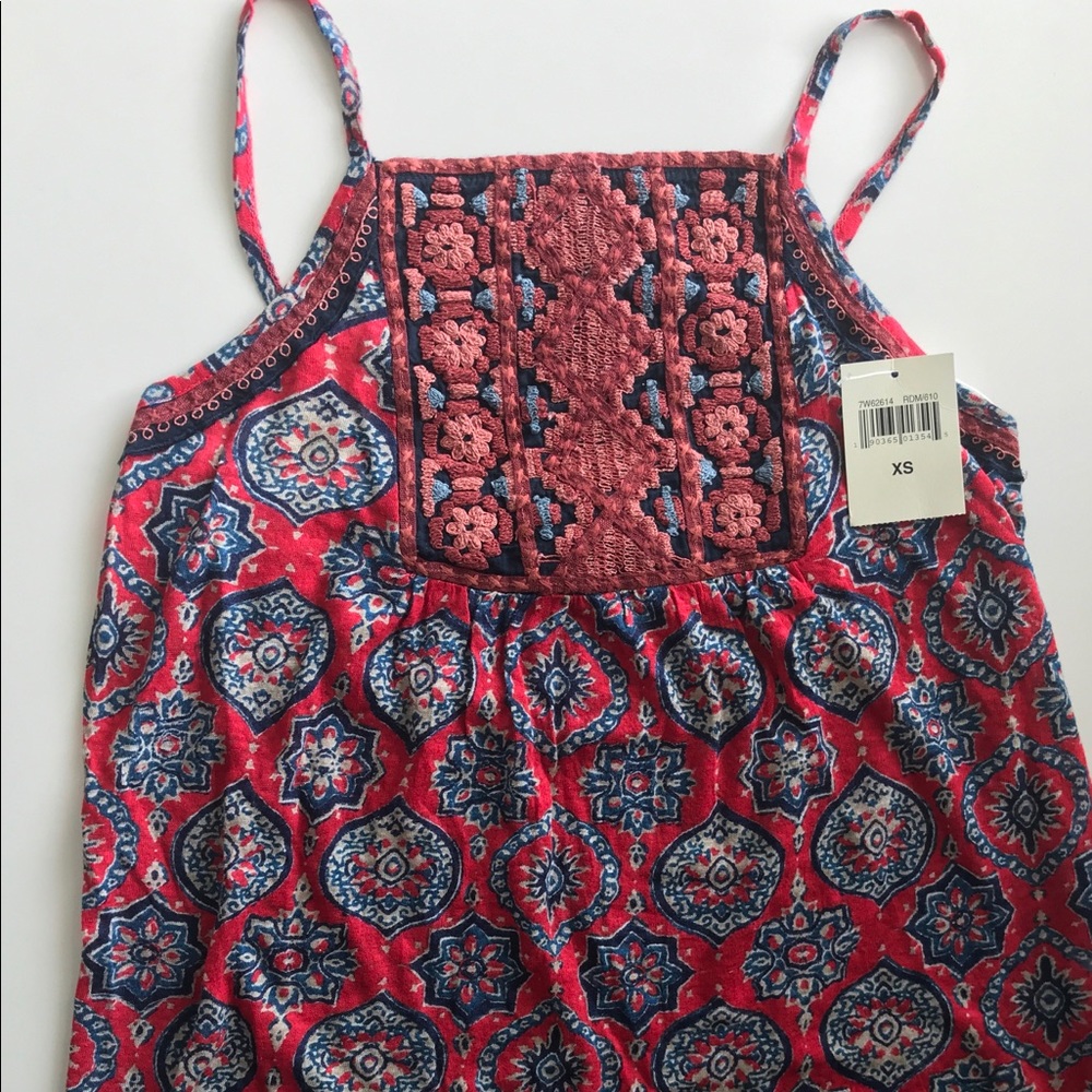 Lucky Brand Embroidered Top